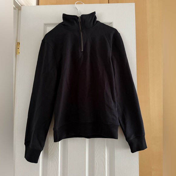 KOTN French Terry Zip — Black — Unisex XXS - Picture 2 of 4